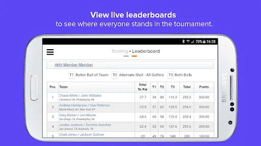 Golf Genius screenshot