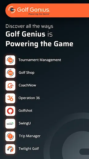 Golf Genius screenshot