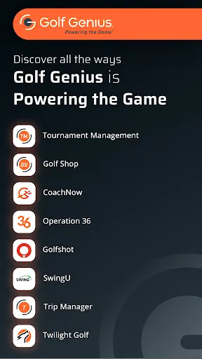 Golf Genius screenshot