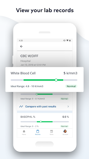 MyHealthONE screenshot