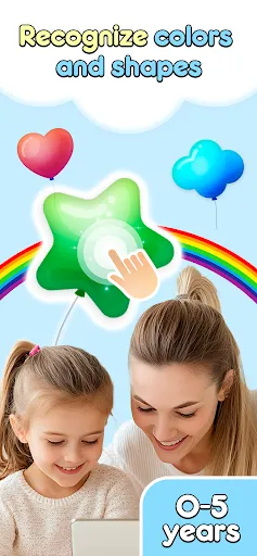 Baby Balloons pop screenshot