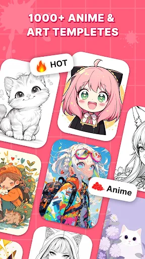 Draw Anime: AR Sketch App screenshot