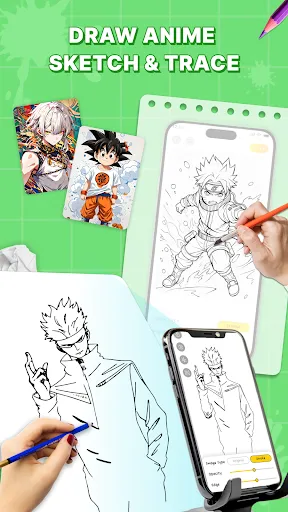 Draw Anime: AR Sketch App screenshot
