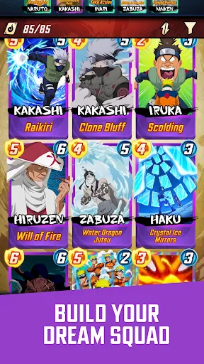 NARUTO: Ninja Cards screenshot