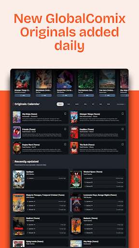 GlobalComix: Comics and Manga screenshot
