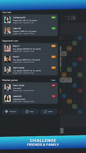Wordfeud screenshot