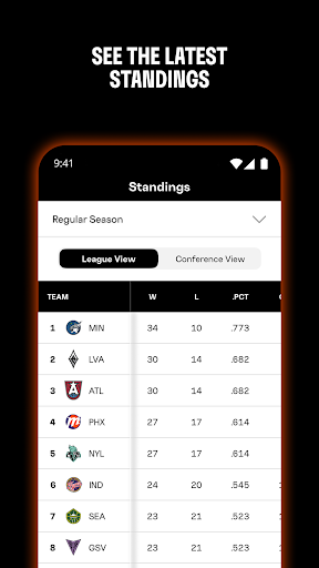 WNBA - Live Games & Scores screenshot