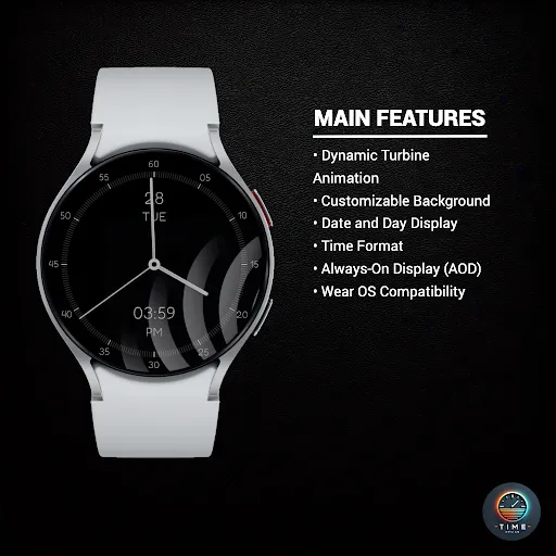 Vortex Time Watch Face screenshot