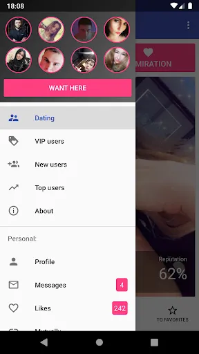 InDating — Dating and Chat screenshot