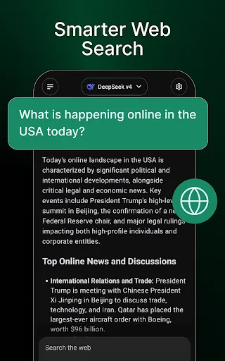 Chat AI for DeepSeek R1 screenshot