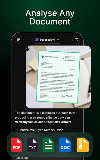 Chat AI for DeepSeek R1 screenshot