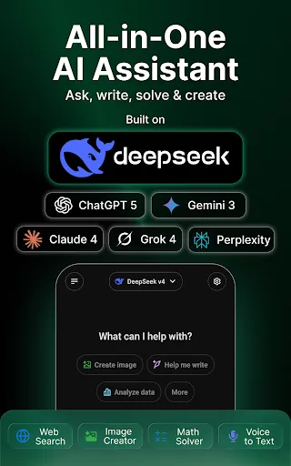 Chat AI for DeepSeek R1 screenshot