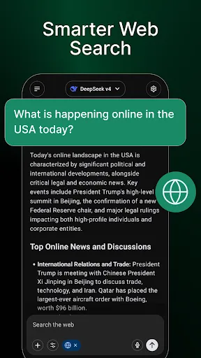 Chat AI for DeepSeek R1 screenshot