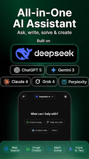 Chat AI for DeepSeek R1 screenshot