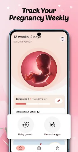 Pregnancy Tracker: Baby Growth screenshot