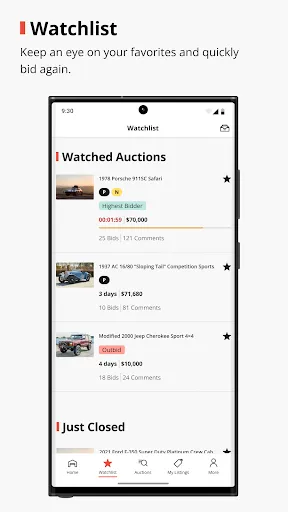 Bring a Trailer Auctions screenshot