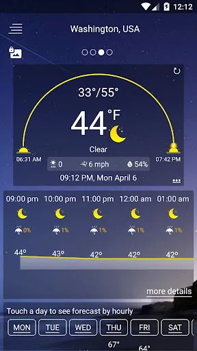 Weather Forecast screenshot