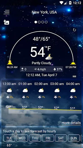 Weather Forecast screenshot