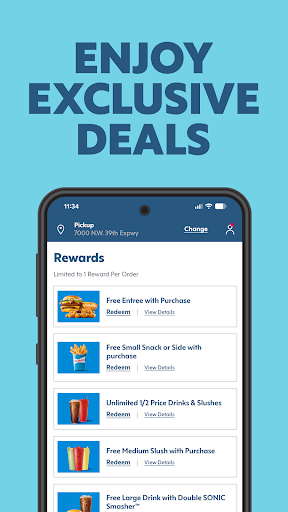 SONIC Drive-In - Order Online screenshot