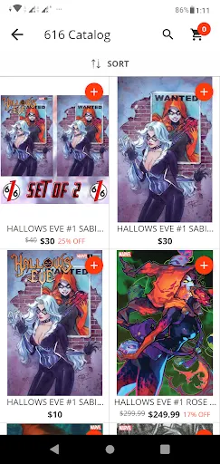 The 616 Comics screenshot