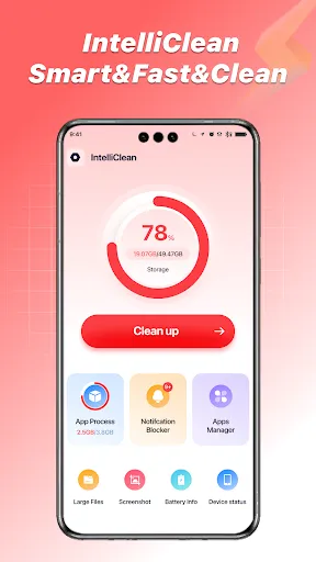IntelliClean Launcher screenshot