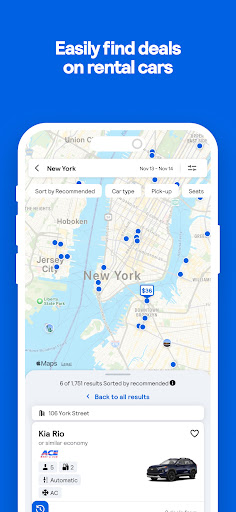 Skyscanner Flights Hotels Cars screenshot