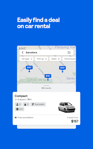 Skyscanner Flights Hotels Cars screenshot