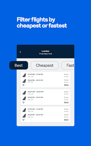 Skyscanner Flights Hotels Cars screenshot