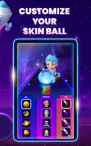 Dancing Road Color Balls Match screenshot