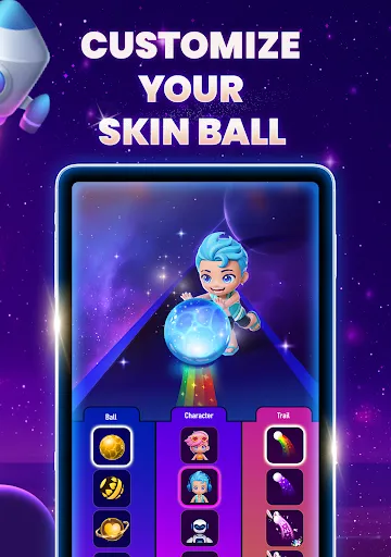 Dancing Road Color Balls Match screenshot