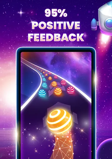 Dancing Road Color Balls Match screenshot