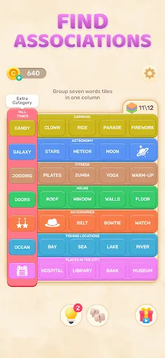 Connect Word: Association Game screenshot