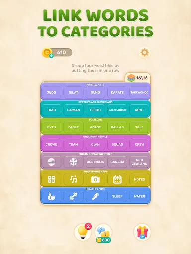 Connect Word: Association Game screenshot