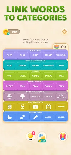 Connect Word: Association Game screenshot