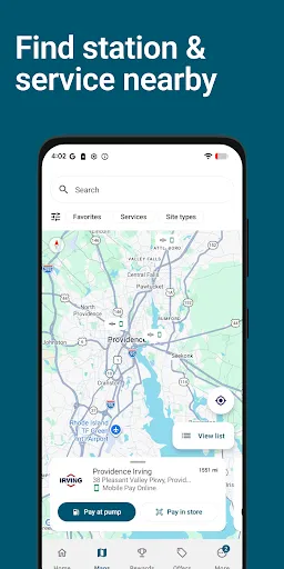 MyIRVING screenshot
