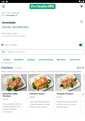 Ono Hawaiian BBQ screenshot