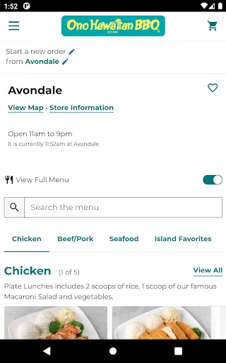 Ono Hawaiian BBQ screenshot