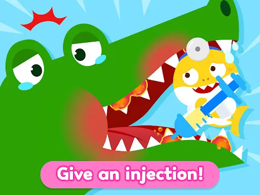 Baby Shark Dentist Play: Game screenshot