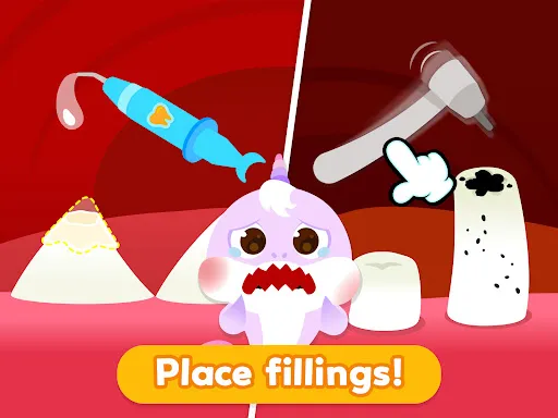 Baby Shark Dentist Play: Game screenshot