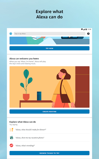 Amazon Alexa screenshot