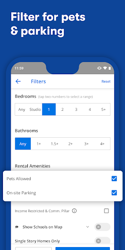 Apartments & Rentals - Zillow screenshot