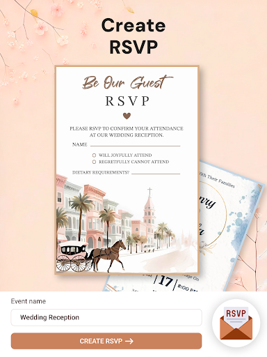 Invitation Maker & RSVP Cards screenshot