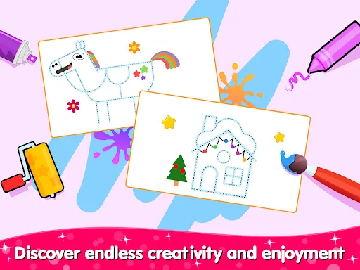 Kids Coloring Drawing Games screenshot