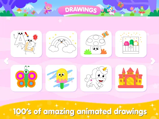 Kids Coloring Drawing Games screenshot