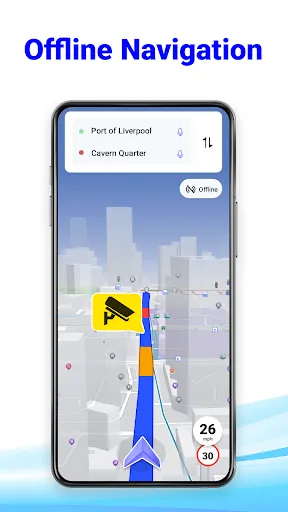 GPS Route Planner: Radar Map screenshot