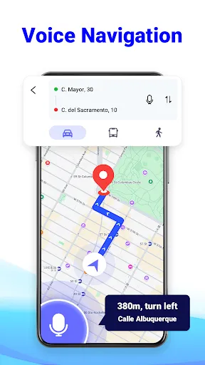GPS Route Planner: Radar Map screenshot