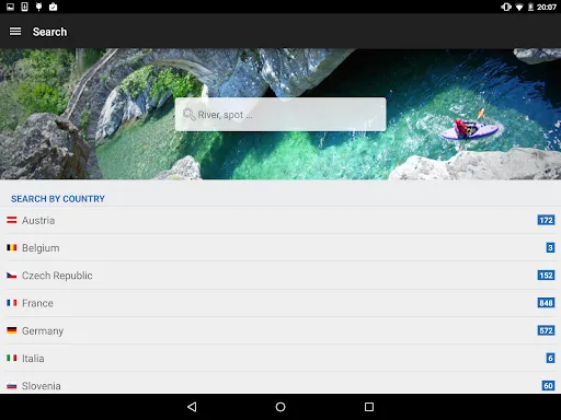 RiverApp - River levels screenshot