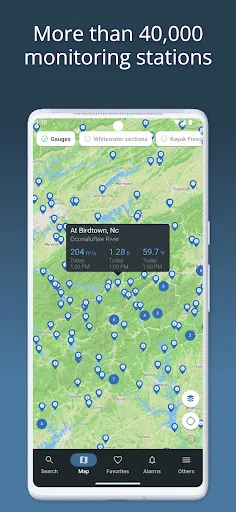 RiverApp - River levels screenshot