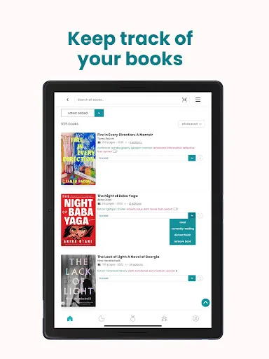 StoryGraph screenshot