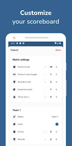 Scoreboard - Keep score screenshot